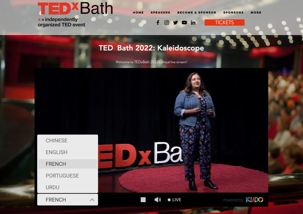 TEDxBath screenshot