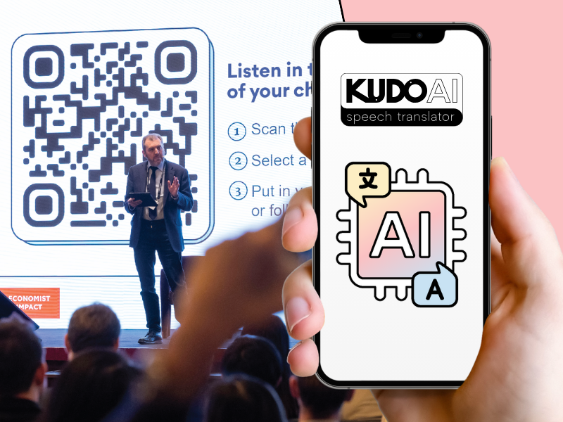 KUDO AI Speech Translator